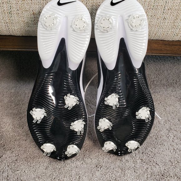 NWOT Nike Air Zoom Victory Tour 2 Mens Golf Shoe Sz 9 White/Black main image 8